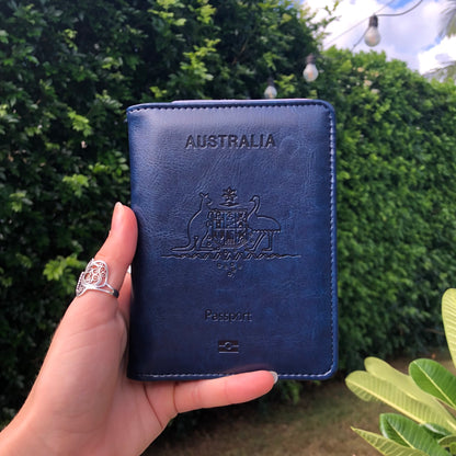 RFID Australian Passport Wallet