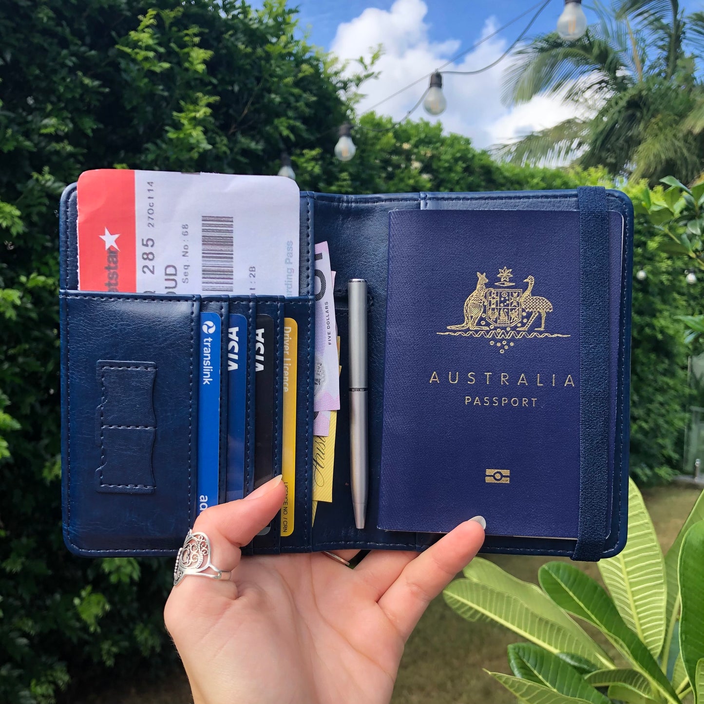 RFID Australian Passport Wallet